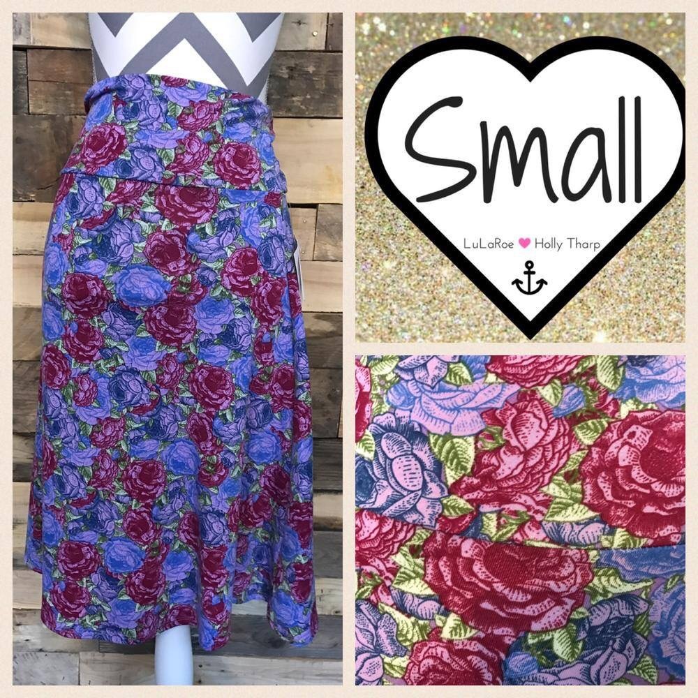 Small LuLaRoe Azure skirt NWT